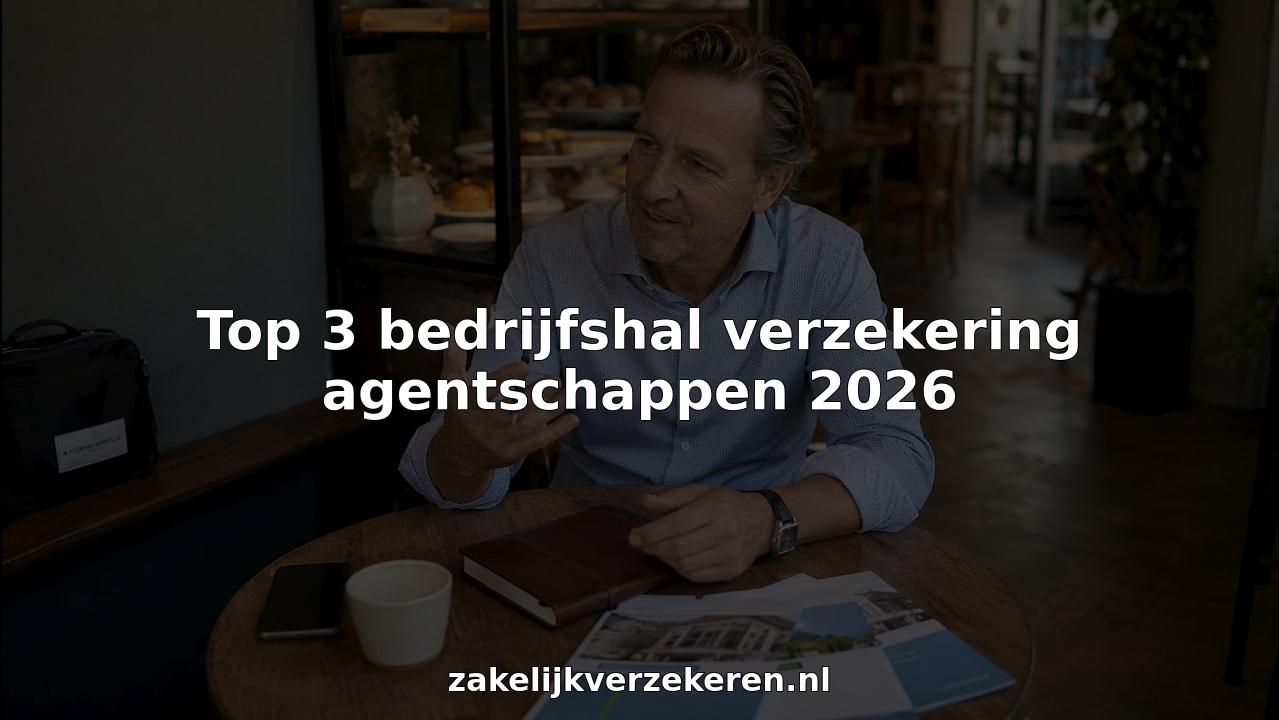 Top 3 bedrijfshal verzekering agentschappen 2026