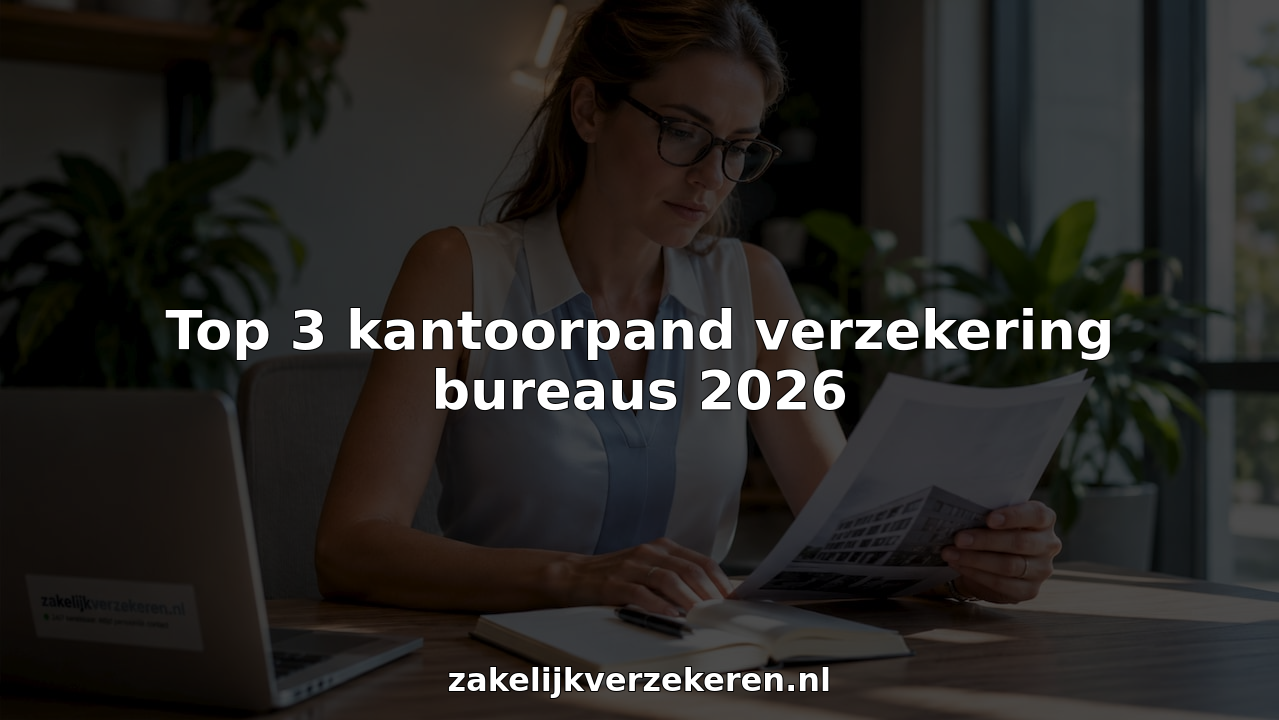 Top 3 kantoorpand verzekering bureaus 2026