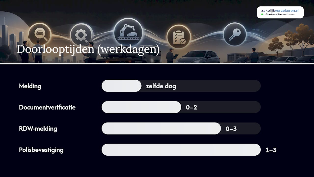 Stroomschema: hoe voeg je een voertuig toe aan je wagenparkverzekering