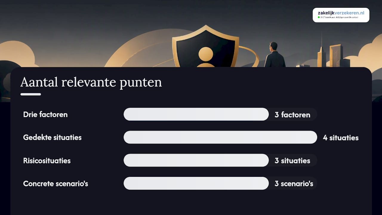 Wanneer is een werknemer als bestuurder precies verzekerd? — overview diagram