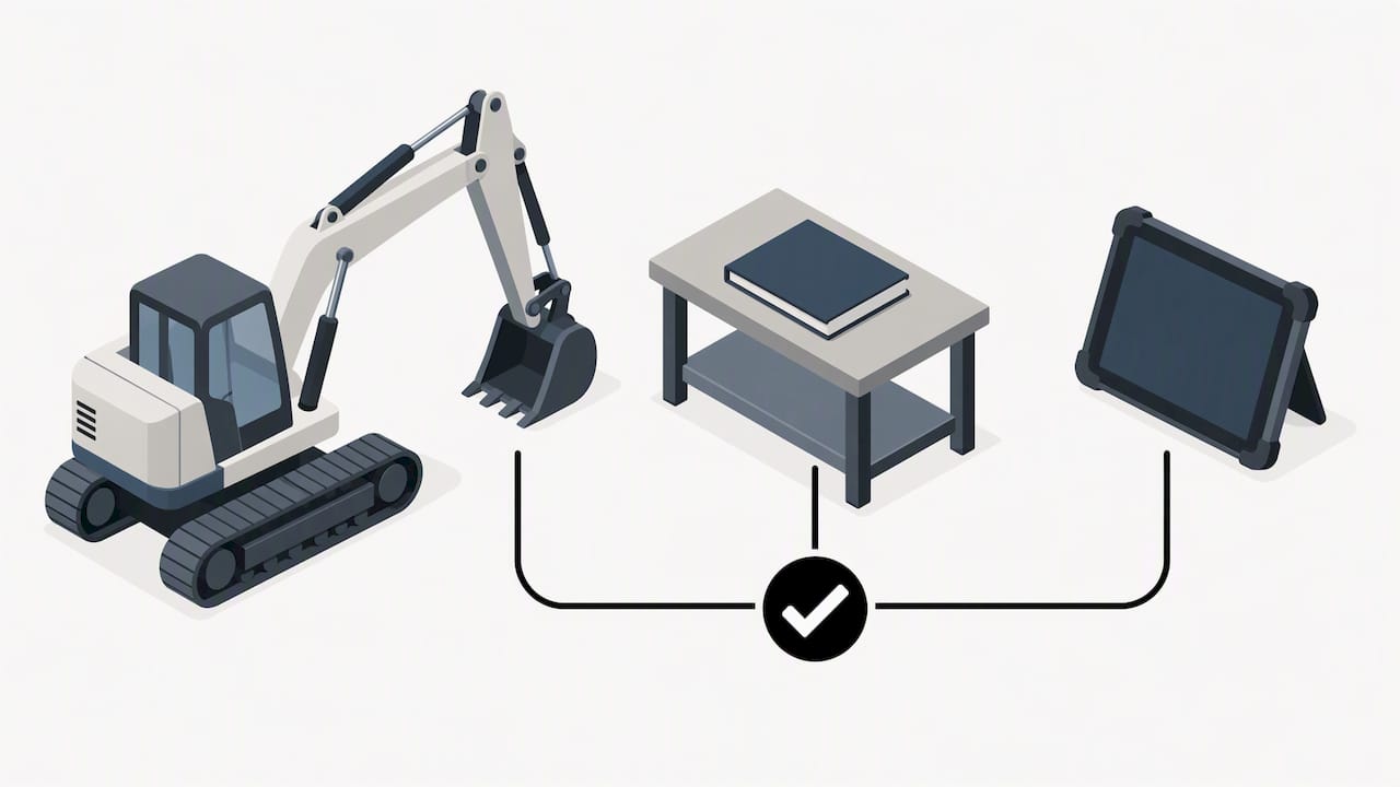 Keuringsbewijs aanwezig voor materieelinspectie