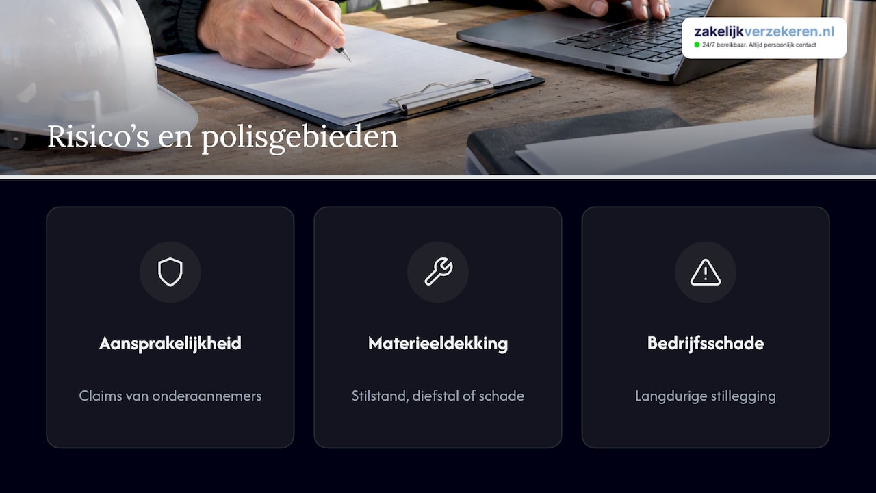 Risico’s en polisgebieden bij projectvertraging